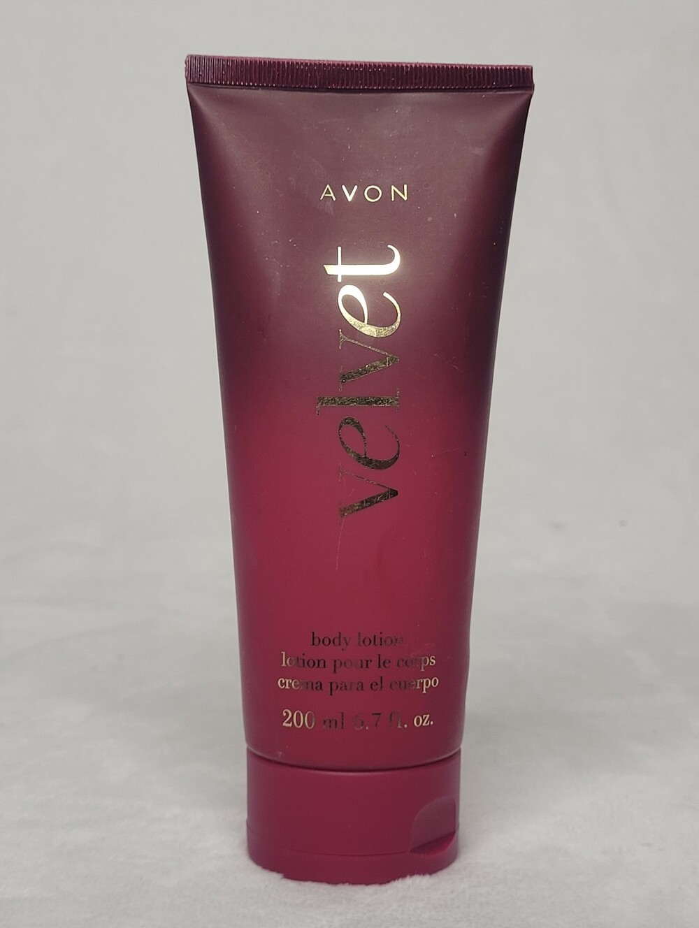 Avon VELVET Body Lotion Chypre Floral Fragrance 6.7 fl oz (200 mL)